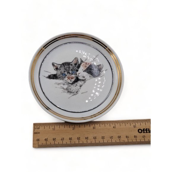 B&O Railroad Golden Anniversary "Chessie Cat Playmates" Plate Museum Limited 5" - Picture 5 of 8